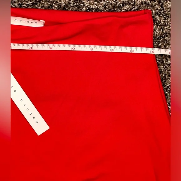 Susana Monaco High Waisted Wrap Skirt-PERFECT FOR PARTIES/EVENTS - Picture 5 of 7